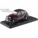 Cochesdemetal.es 1982 Citroen 2CV6 Charleston Rojo-Negro "Coches Inolvidables" 1:24 Editorial Salvat ES07