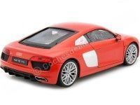 Cochesdemetal.es 2016 Audi R8 V10 Rojo 1:24 Welly 24065