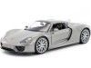 Cochesdemetal.es 2013 Porsche 918 Spyder Hard Top Silver 1:24 Welly 24055