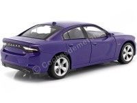 Cochesdemetal.es 2016 Dodge Charger R/T Azul 1:24 Welly 24079