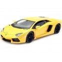 Cochesdemetal.es 2011 Lamborghini Aventador LP700-4 Amarillo 1:24 Welly 24033