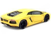 Cochesdemetal.es 2011 Lamborghini Aventador LP700-4 Amarillo 1:24 Welly 24033