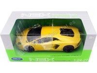 Cochesdemetal.es 2011 Lamborghini Aventador LP700-4 Amarillo 1:24 Welly 24033