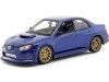 Cochesdemetal.es 2010 Subaru Impreza WRX STI AZUL 1:24 Welly 22487