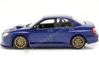 Cochesdemetal.es 2010 Subaru Impreza WRX STI AZUL 1:24 Welly 22487