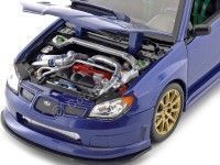 Cochesdemetal.es 2010 Subaru Impreza WRX STi Azul 1:24 Welly 22487