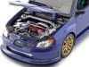 Cochesdemetal.es 2010 Subaru Impreza WRX STI AZUL 1:24 Welly 22487