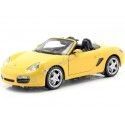 Cochesdemetal.es 2012 Porsche 992 Boxter S Cabriolét Amarillo 1:24 Welly 22479