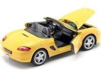 Cochesdemetal.es 2012 Porsche 992 Boxter S Cabriolét Amarillo 1:24 Welly 22479