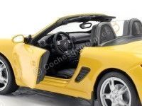 Cochesdemetal.es 2012 Porsche 992 Boxter S Cabriolét Amarillo 1:24 Welly 22479