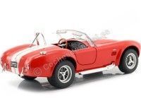 Cochesdemetal.es 1965 Shelby Cobra SC 427 Rojo 1:24 Welly 24002