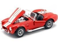 Cochesdemetal.es 1965 Shelby Cobra SC 427 Rojo 1:24 Welly 24002