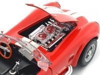 Cochesdemetal.es 1965 Shelby Cobra SC 427 Rojo 1:24 Welly 24002