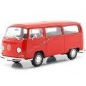 Cochesdemetal.es 1972 Volkswagen VW T2 Rojo 1:24 Welly 22472