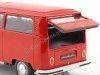 Cochesdemetal.es 1972 Volkswagen VW T2 Rojo 1:24 Welly 22472