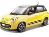 Cochesdemetal.es 2017 Fiat 500L Amarillo "Metal Kit" 1:24 Bburago 18-25115