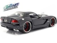 Cochesdemetal.es 2015 Dodge Viper SRT 10 "Fast & Furious 7" Negro 1:24 Jada Toys 30731 253203057