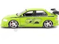 Cochesdemetal.es 2003 Mitsubishi Lancer Evo VII "Fast & Furious 2" Verde 1:24 Jada Toys 99788 253203052