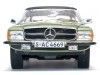 Cochesdemetal.es 1977 Mercedes-Benz 350 SL W107 Closed Convertible Caledonia Grun 1:18 Sun Star 4669