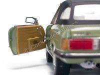 Cochesdemetal.es 1977 Mercedes-Benz 350 SL W107 Closed Convertible Caledonia Grun 1:18 Sun Star 4669