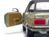 Cochesdemetal.es 1977 Mercedes-Benz 350 SL W107 Closed Convertible Caledonia Grun 1:18 Sun Star 4669