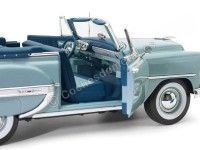 Cochesdemetal.es 1953 Chevrolet Bel Air Open Convertible Horizon Blue 1:18 Sun Star 1625