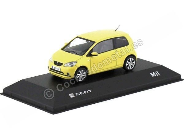 Cochesdemetal.es 2012 Seat Mii Yellow Sunflower 1:43 Seat Autoemocion 25