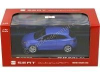 Cochesdemetal.es 2013 Seat Ibiza SC 3 Door Gallia Blue 1:43 Seat Autoemocion 05