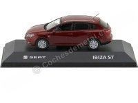 Cochesdemetal.es 2014 Seat Ibiza ST Dark Red 1:43 Seat Autoemocion 27