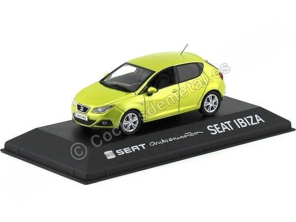 Cochesdemetal.es 2017 Seat Ibiza Mk. IV 5 Door Citrus Yellow 1:43 Seat Autoemocion 34