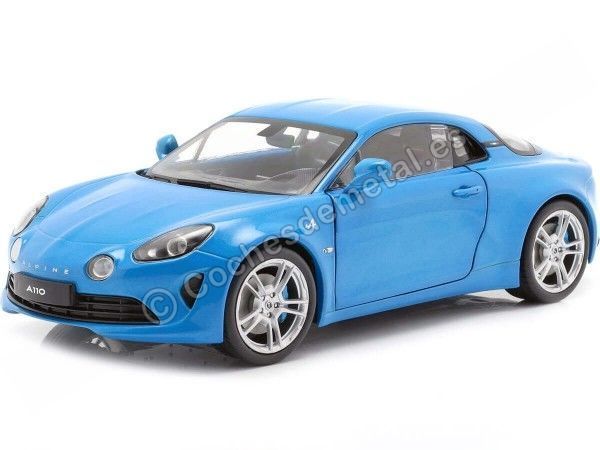 Cochesdemetal.es 2018 Alpine A110 Pure Blue Alpine 1:18 Solido S1801604