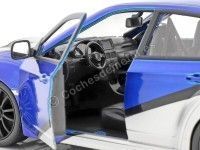 Cochesdemetal.es 2009 Subaru Impreza STi "Fast & Furious" Azul-Plata 1:24 Jada Toys 99514 253203026