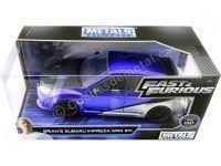 Cochesdemetal.es 2009 Subaru Impreza Sti "Fast & Furious" Azul-Plata 1:24 JADA TOYS 99514 253203026