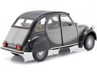 Cochesdemetal.es 1982 Citroen 2CV6 Charleston Gris-Negro 1:8 Premium-X PR8-004B