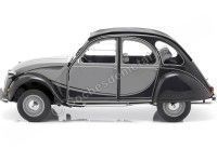Cochesdemetal.es 1982 Citroen 2CV6 Charleston Gris-Negro 1:8 Premium-X PR8-004B
