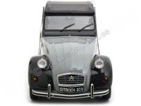 Cochesdemetal.es 1982 Citroen 2CV6 Charleston Gris-Negro 1:8 Premium-X PR8-004B