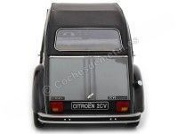 Cochesdemetal.es 1982 Citroen 2CV6 Charleston Gris-Negro 1:8 Premium-X PR8-004B