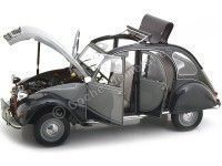 Cochesdemetal.es 1982 Citroen 2CV6 Charleston Gris-Negro 1:8 Premium-X PR8-004B