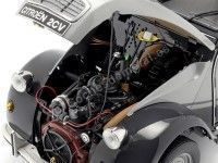 Cochesdemetal.es 1982 Citroen 2CV6 Charleston Gris-Negro 1:8 Premium-X PR8-004B