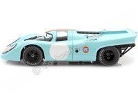 Cochesdemetal.es 1970 Porsche 917K + Calcas para 7 Versiones Gulf Edition 1:18 CMR146