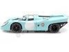 Cochesdemetal.es 1970 Porsche 917K + Calcas para 7 Versiones Gulf Edition 1:18 CMR146