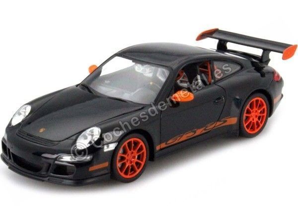 Cochesdemetal.ES 2006 Porsche 911 (997) GT3 RS NEGRO 1:24 Welly 22495