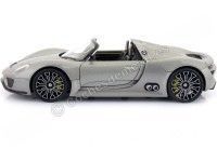 Cochesdemetal.es 2013 Porsche 918 Spyder Gris 1:24 Welly 24031