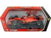 Cochesdemetal.es 2019 Scuderia Ferrari SF90 Nº5 Sebastian Vettel 1:18 Bburago 16807V