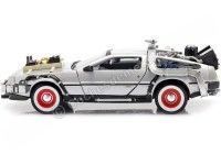 Cochesdemetal.es 1990 DeLorean DMC 12 "Regreso al Futuro III" 1:24 Welly 22444