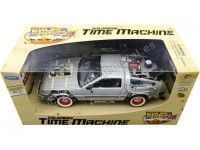 Cochesdemetal.es 1990 DeLorean DMC 12 "Regreso al Futuro III" 1:24 Welly 22444