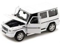 Cochesdemetal.es 2015 Mercedes-Benz G-Klasse (W463) White 1:24 Welly 24012