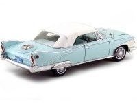 Cochesdemetal.es 1960 Plymouth Fury Closed Convertible White-Aqua 1:18 Sun Star 5411