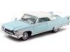 Cochesdemetal.es 1960 Plymouth Fury Closed Convertible White-Aqua 1:18 Sun Star 5411