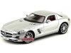 Cochesdemetal.es 2010 Mercedes-Benz SLS AMG Gullwing Gris 1:18 Maisto 31389